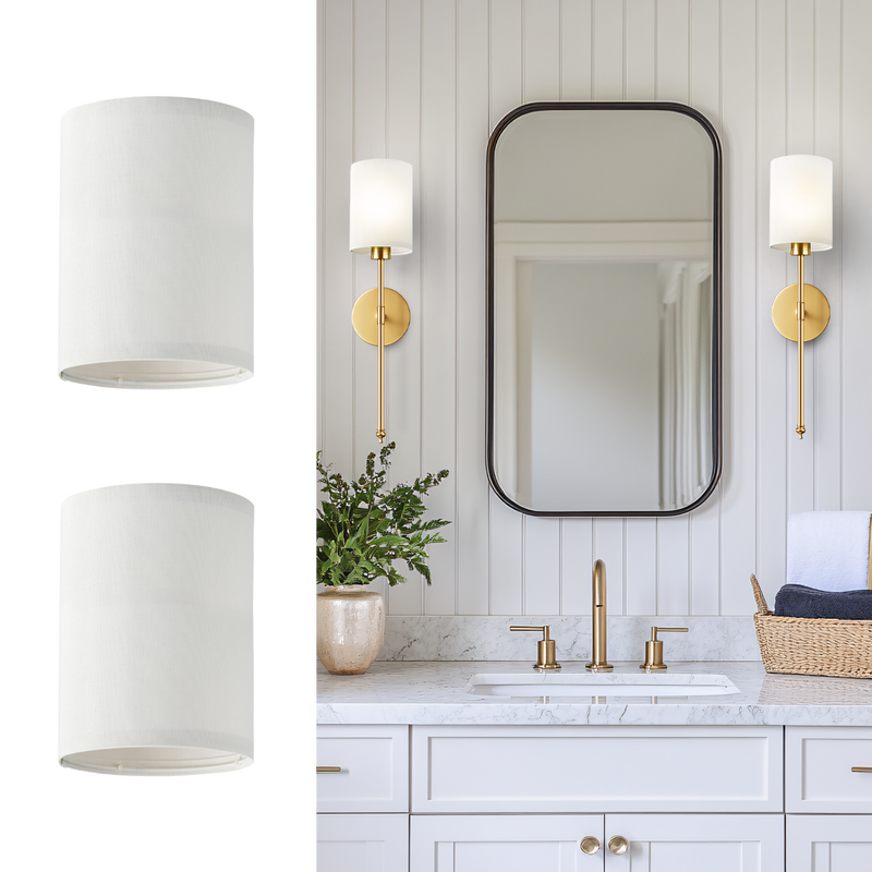 Cylindrical Shades (Set of 2)