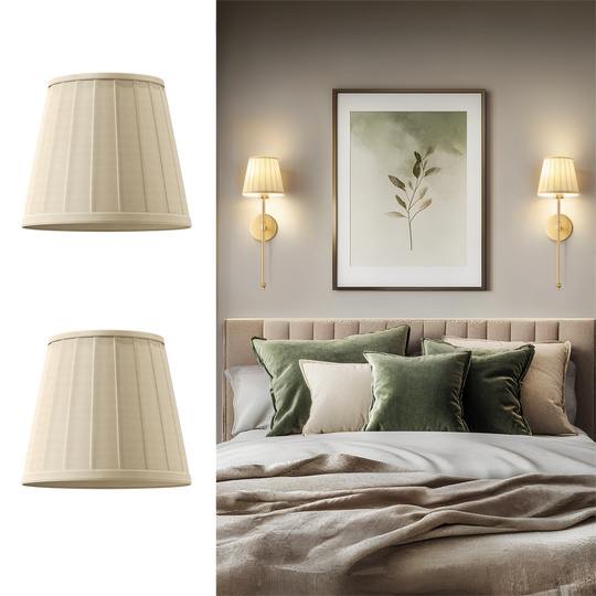 Pleated Shades (Set of 2)