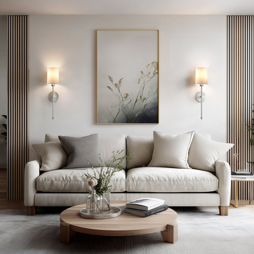 WIRELESS CYLINDRICAL WALL SCONCES (SET OF 2)