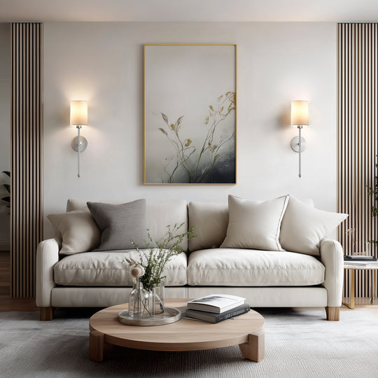 WIRELESS CYLINDRICAL WALL SCONCES (SET OF 2)