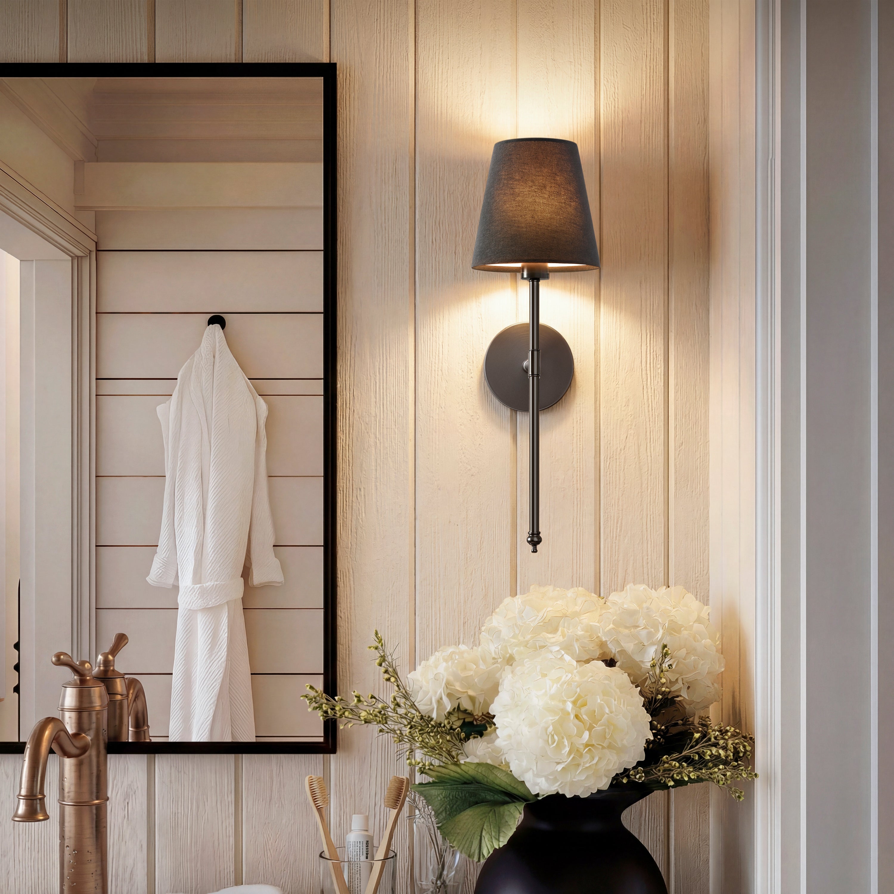 WIRELESS DARK WALL SCONCES (SET OF 2) – Pridola Design UK