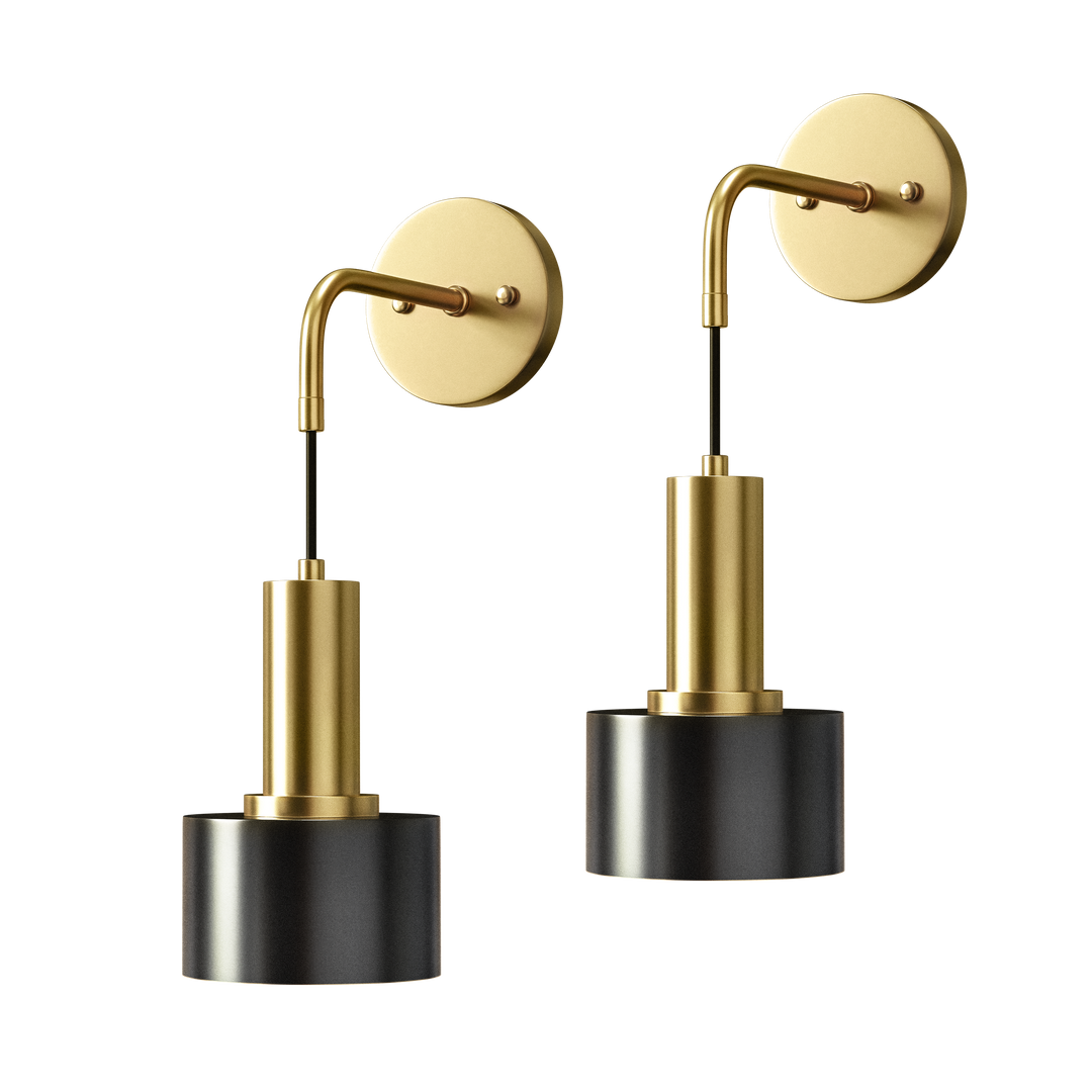 GLOWDROP WIRELESS WALL SCONCES (SET OF 2 + 2 BULBS FREE)