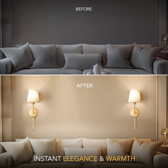 WIRELESS WALL SCONCES ( SET OF 2 )