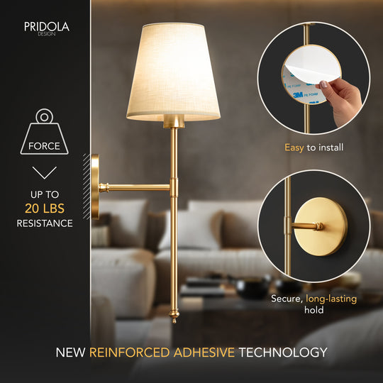 WIRELESS WALL SCONCES ( SET OF 2 )