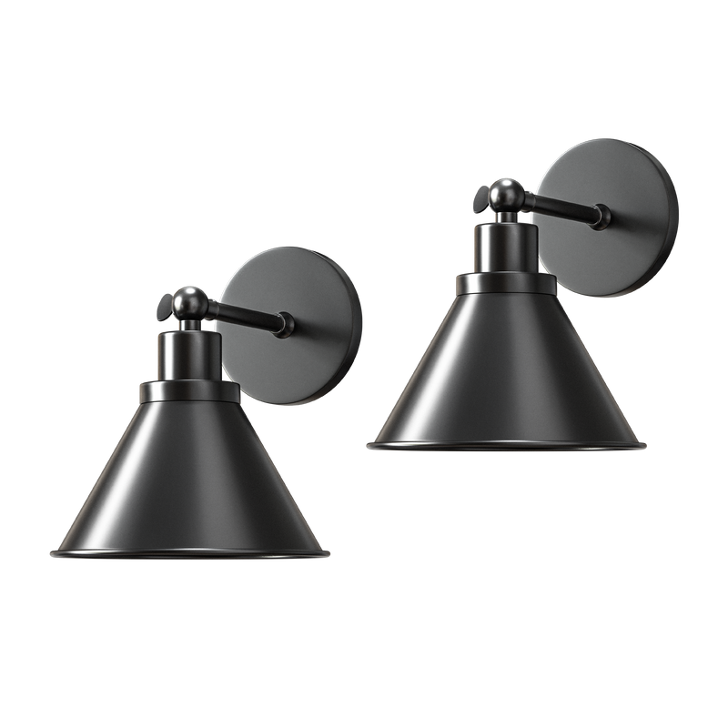 INDUSTRIAL WIRELESS WALL SCONCE