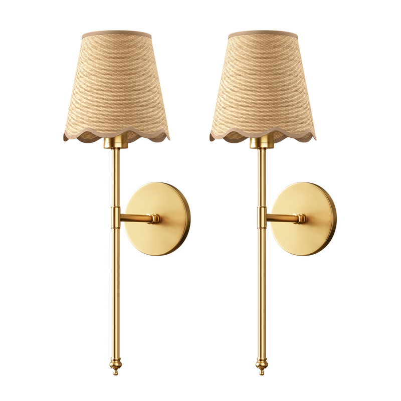 WIRELESS BOHO WALL SCONCES (SET OF 2)