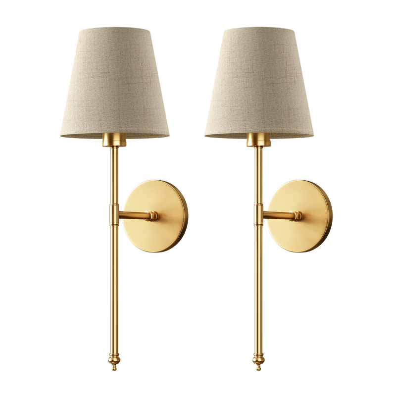 WIRELESS SAND WALL SCONCES (SET OF 2)