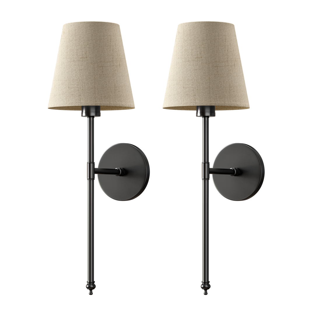 WIRELESS SAND WALL SCONCES (SET OF 2)