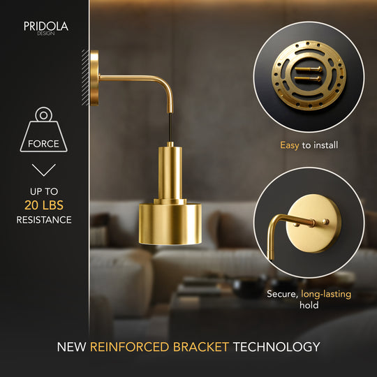 GLOWDROP WIRELESS WALL SCONCES (SET OF 2 + 2 BULBS FREE)